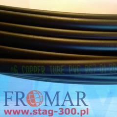 Rura  Miedziana  Fi 8 PVC (50 m)